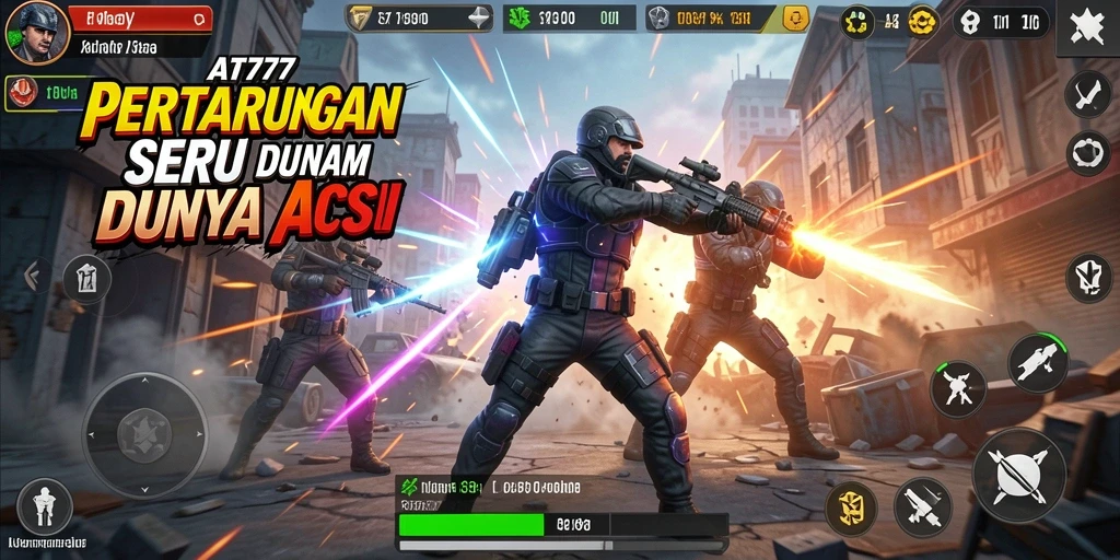 Menampilkan aksi seru dan grafis menakjubkan dari gameplay AT777.