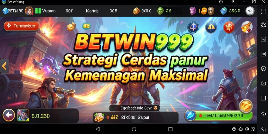 Tampilan menarik dari gameplay BETWIN999 saat bertarung.