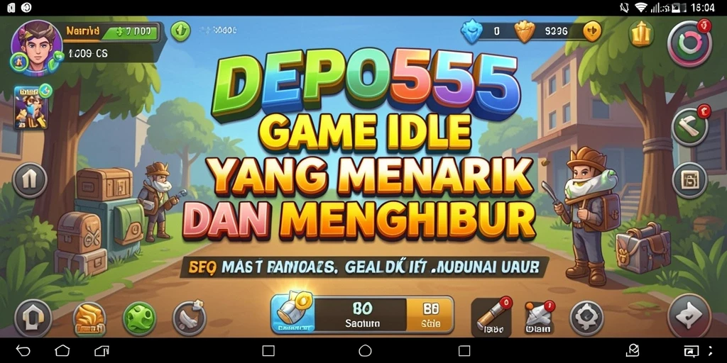Tampilan gameplay DEPO555 yang seru dan interaktif.