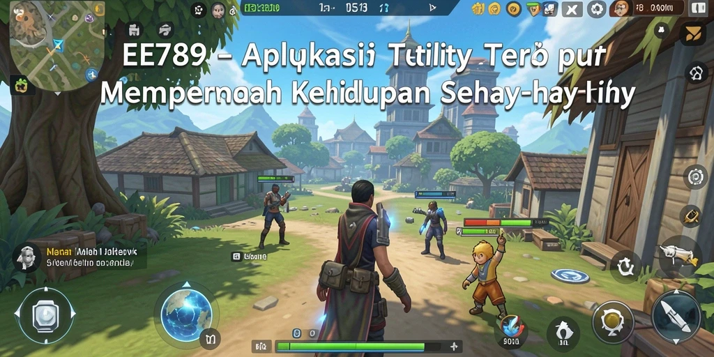 Tampilan utama EE789 dengan fitur-fitur Utility yang menarik.