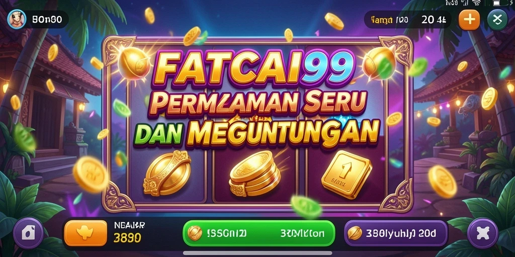 Tampilan menarik dari gameplay Slot FATCAI99 yang seru.