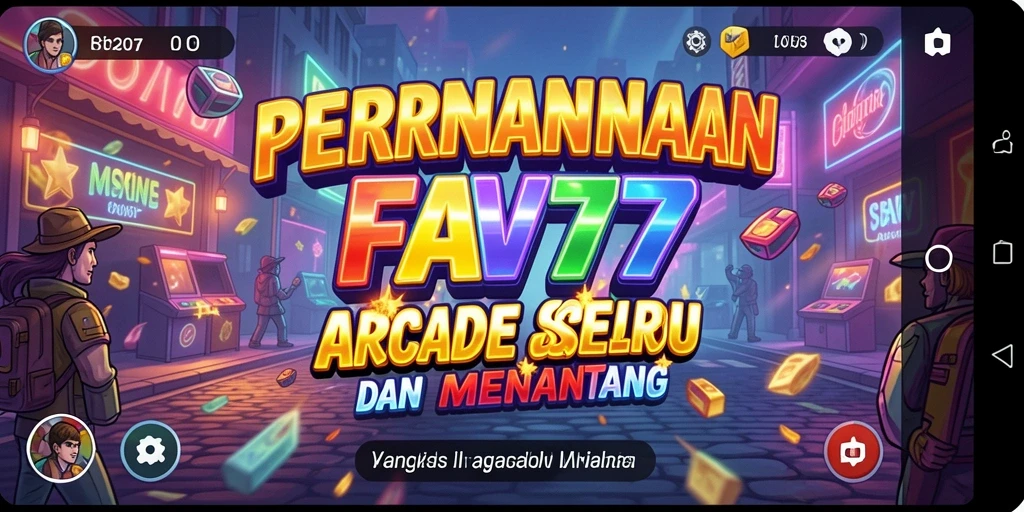 Screenshot gameplay FAV77 menampilkan aksi seru di level yang menantang.
