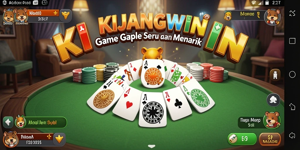 Tampilan gameplay seru dan interaktif KIJANGWIN.