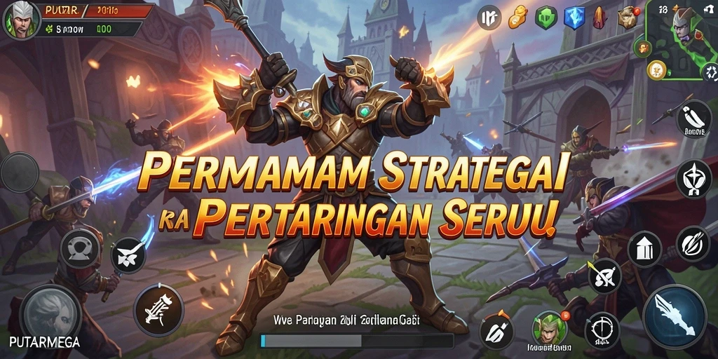 Tampilan gameplay SLG yang menarik dari PUTARMEGA.