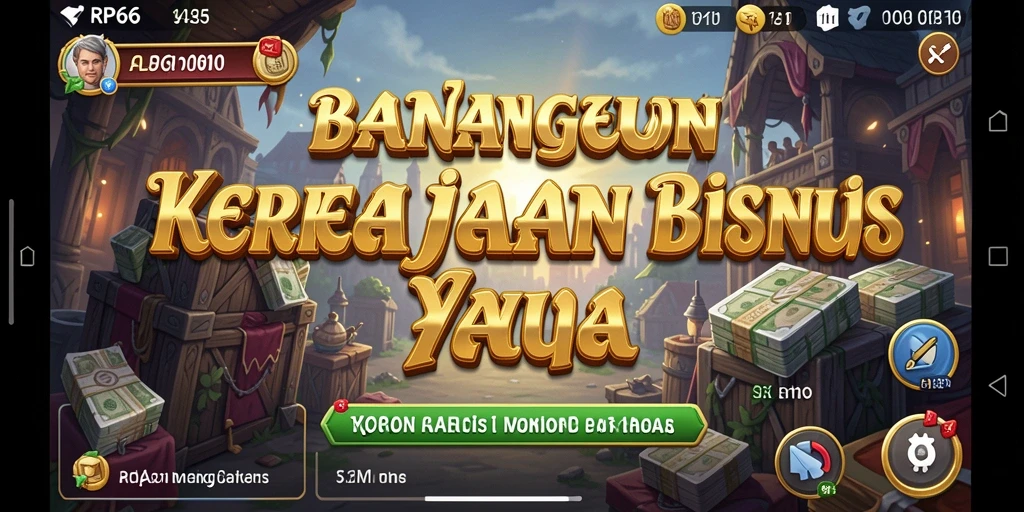 Screenshot RP66 menampilkan gameplay manajemen bisnis Tycoon yang mendebarkan.