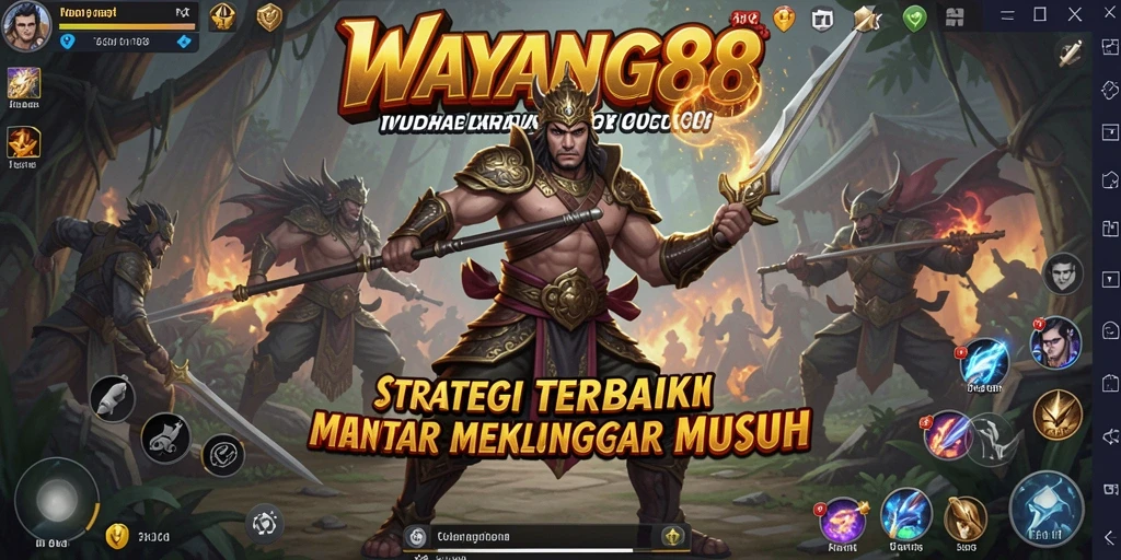 Tampilan gameplay WAYANG88 yang mendebarkan dan strategis.